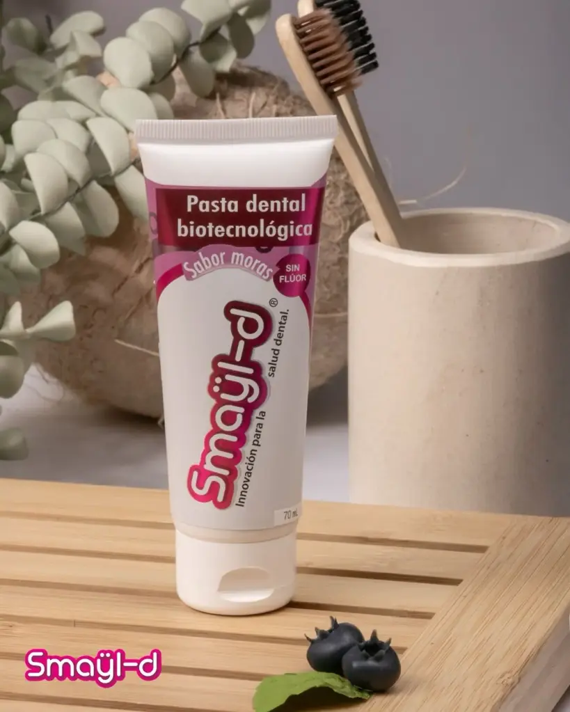 [SMTUB70FR] Pasta dental biotecnológica Smaÿl-d Frutos Rojos 70 ml